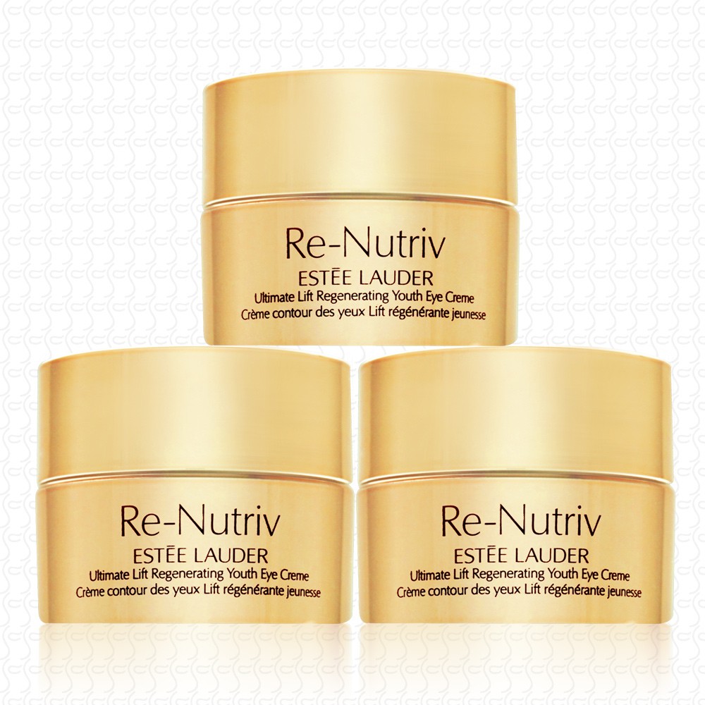 ESTEE LAUDER雅詩蘭黛 白金級絕世煉金花秘眼霜7mlx3