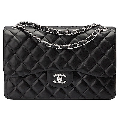 ★JUMBO COCO包★菱格紋，賦予高貴印象★選用頂級小羊皮質感絕佳★內層為雙蓋設計