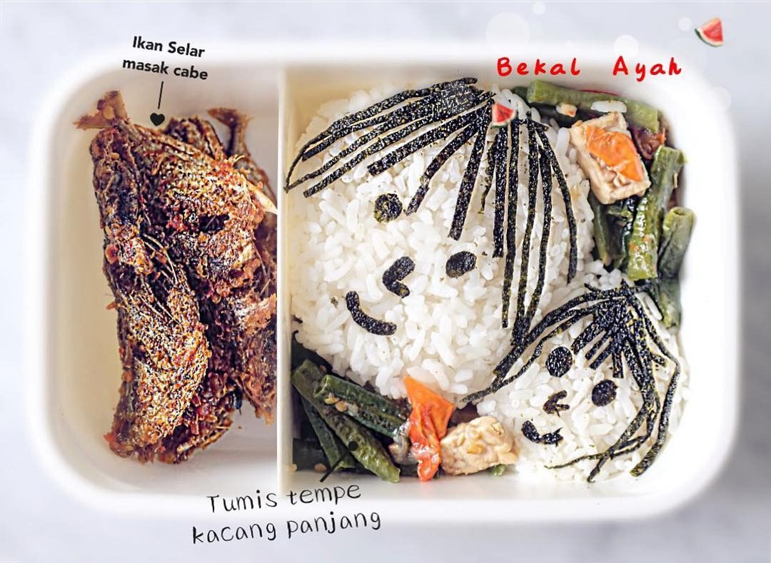 15 Kreasi Bento Unik Ala Sarwendah Tan Buat Bekal Suami Anak Kelak