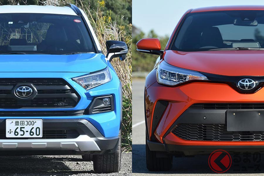 トヨタsuvどうなる Rav4復活で立場逆転 王者 C Hr が販売減の理由