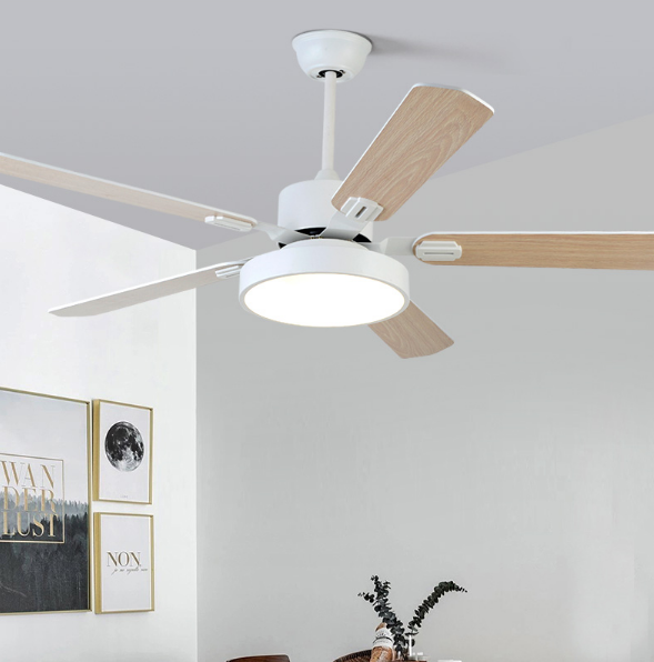 品名北歐吊扇燈 顏色分類: 白色/吊桿/42寸木葉/變頻+遙控 黑色/吊桿/42寸木葉/變頻+遙控 灰色/吊桿/42寸木葉/變頻+遙控 綠色/吊桿/42寸木葉/變頻+遙控 尺寸42寸直徑106cm 最