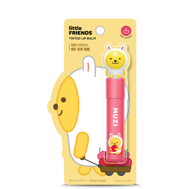 •隨時隨地，保養雙唇•可愛櫻桃香•含維他命A及椰子油