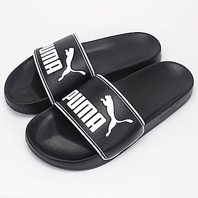 品牌: PUMA型號: 36026301品名: LEADCAT配色: 黑色特點: 輕量 拖鞋
