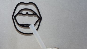 【HYPASS】胖卡卡環保吸管+卡卡捲2代杯管套(小蘇打)