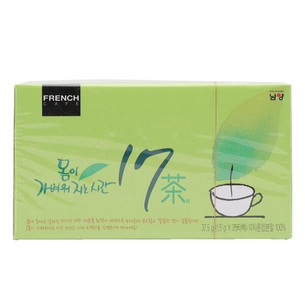 含有17種對身體好的天然植物 無卡路里．無糖