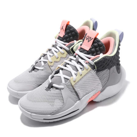 品牌: NIKE型號: BV6352-002品名: Jordan Why Not Zer0.2 PF特點: 喬丹 明星款 避震 包覆 支撐 球鞋 灰 彩