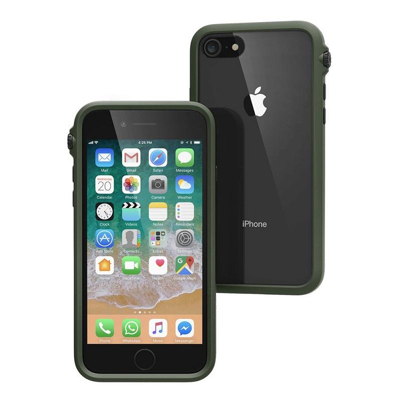 產品特色 美國知名周邊品牌Catalyst 美國新聞媒體強力介紹品牌 美國原廠授權台灣公司貨 i Phone7/8 共用 防摔MIL-STD 810G 9.9英尺（3米）* 防滑橡膠材質 專有衝擊橡膠