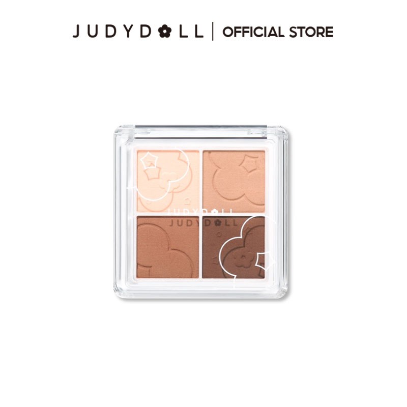 綻放吧，橘朵女孩用色彩打造自己的無限可能【產品名稱】橘朵雲柔朵朵四色眼影盤【✨產品賣點】全新四色，清透閃耀新手福音“朵朵盤”，幫妳100%完成心動眼妝多種質地，搭配出彩粉質軟糯高質感，輕松暈染漸變顏色