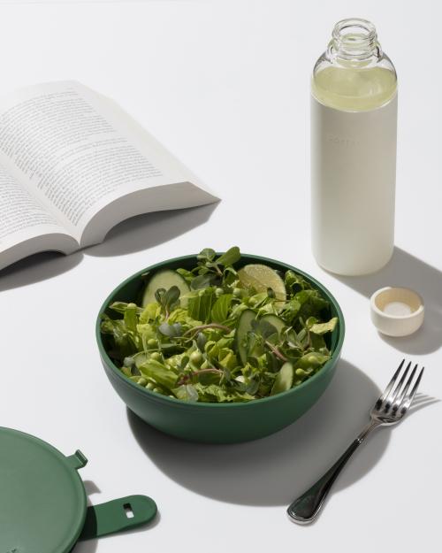 PORTER BOWL 可微波綁帶扣陶瓷餐盒