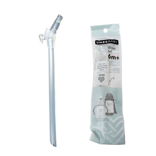 ◆UMEE 不鏽鋼吸管保溫杯350ML專用替換吸管[商品規格]◎產地：中國◎適用年齡：6個月以上◎數量：1入◎材質：Silicone
