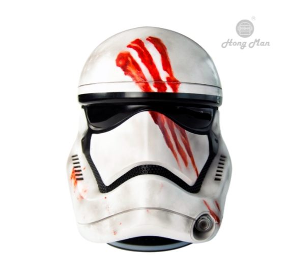 血腥版 帝國風暴兵 藍牙喇叭n1:1比例頭像等身大小還原製作,握工細節n經典品味科幻效果