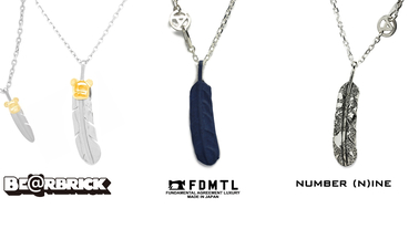 多變羽毛 JAM HOME MADE 銀飾日牌 20 週年聯名三作