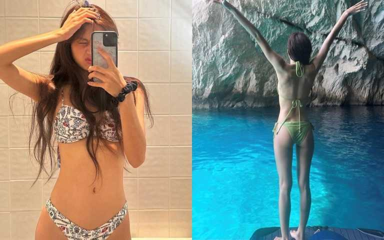 Lisa的比基尼好多套，每一套都好好看啊。（圖／翻攝自Lisa IG）