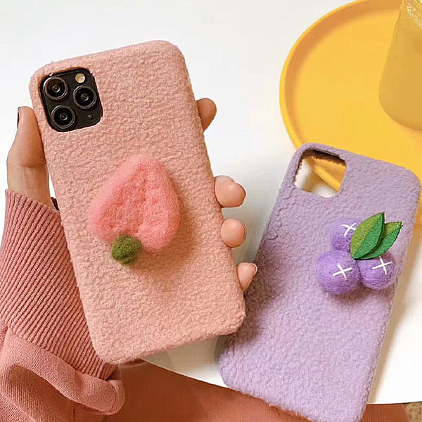 ● 毛氈水果 ● 毛絨 保護殼