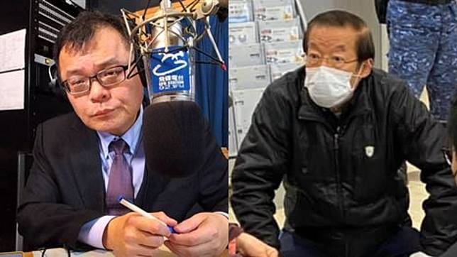 (翻攝／「飛碟晚餐 陳揮文時間」YouTube、謝長廷臉書)