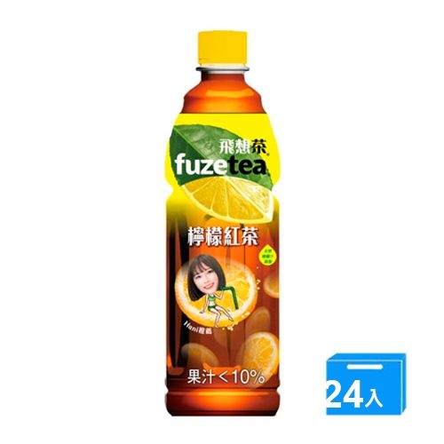 FUZE TEA飛想茶檸檬紅茶580ML*24【愛買】