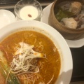 赤坦々麺点心セット - 実際訪問したユーザーが直接撮影して投稿した北砂中華料理チャーハン達人 北砂店の写真のメニュー情報