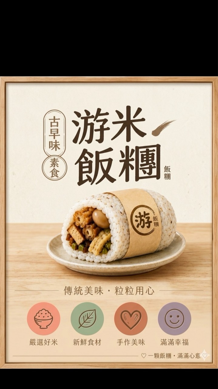 游米🌱飯糰 （全素、蛋奶素）
