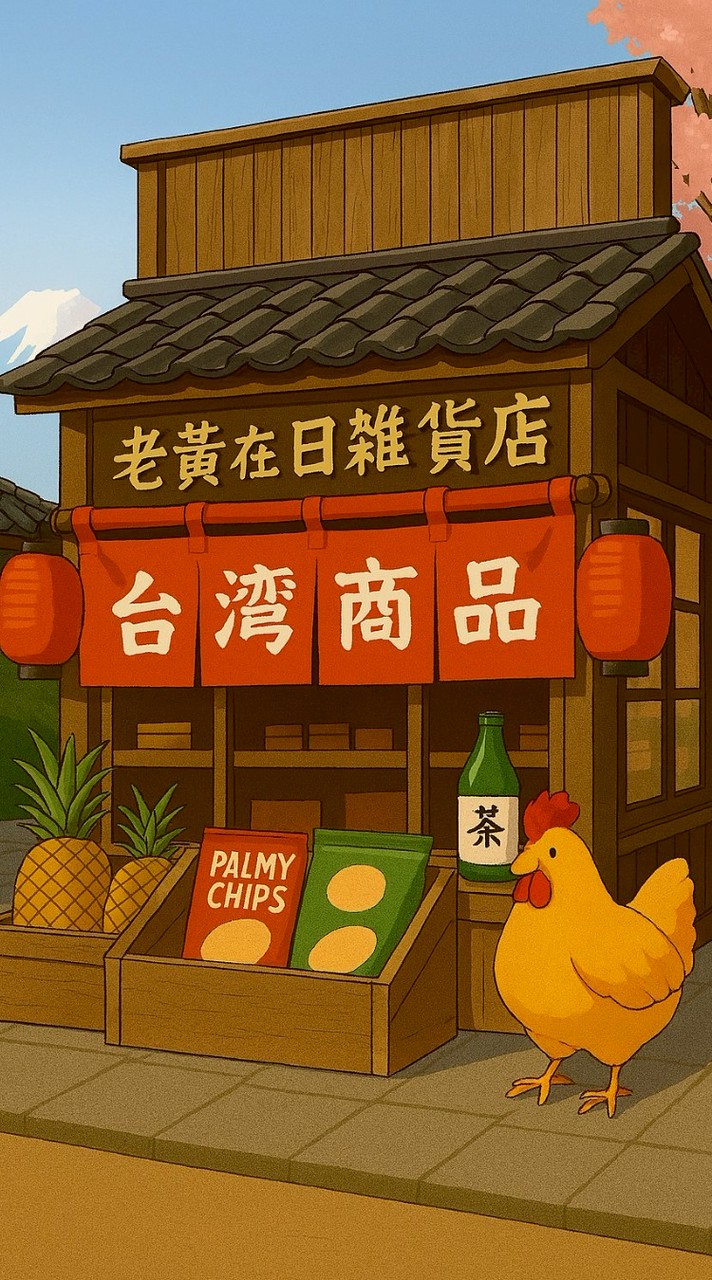老黃在日雜貨店