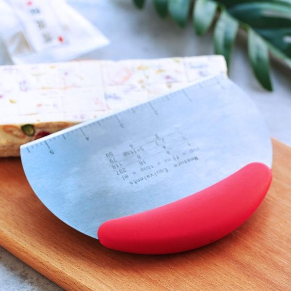 烤樂仕 不銹鋼切面刀奶油刮刀抹刀刮面團分牛軋糖切刀烘焙工具