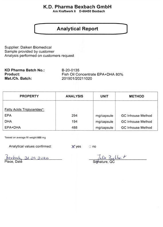 「魚油」來自德國KD Pharma大廠原料，陳美鳳代言市售含量最高的Omega3 84%，EPA+DHA 80%ー大研生醫德國頂級魚油開箱分享