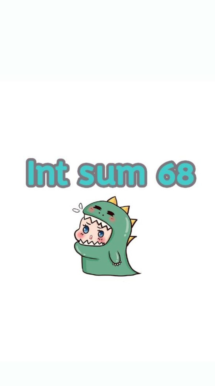 Int sum 68
