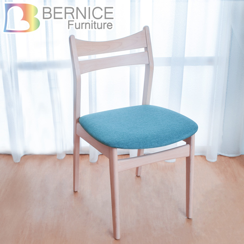 ‧簡約北歐風格，原木色的亮麗色澤，讓居家生活質感再升級！ ‧整體採用優質山毛櫸實木精心製作，承重力高，結構穩固不易搖晃變形！ ‧椅墊選用高級亞麻布包覆高密度泡棉，座感舒適又有彈性！ ‧貼心弧形椅背設計