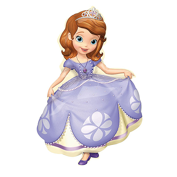 Large Metallic- Sofia The First Pose 66x88