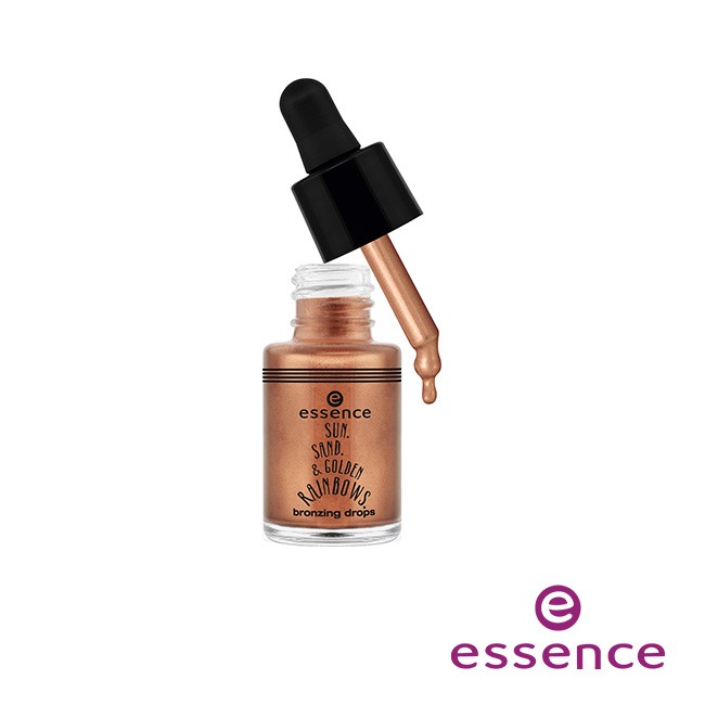 打造有如陽光親吻般的肌膚光澤度具有光澤感的古銅色打亮，有別於一般打亮液的用法，使用位置為額頭頂端、顴骨及鼻樑處等陽光可曬到的地方，來營造出被陽光曬過後的健康肌膚質感質地水潤好推勻，延展性高，少量多次上