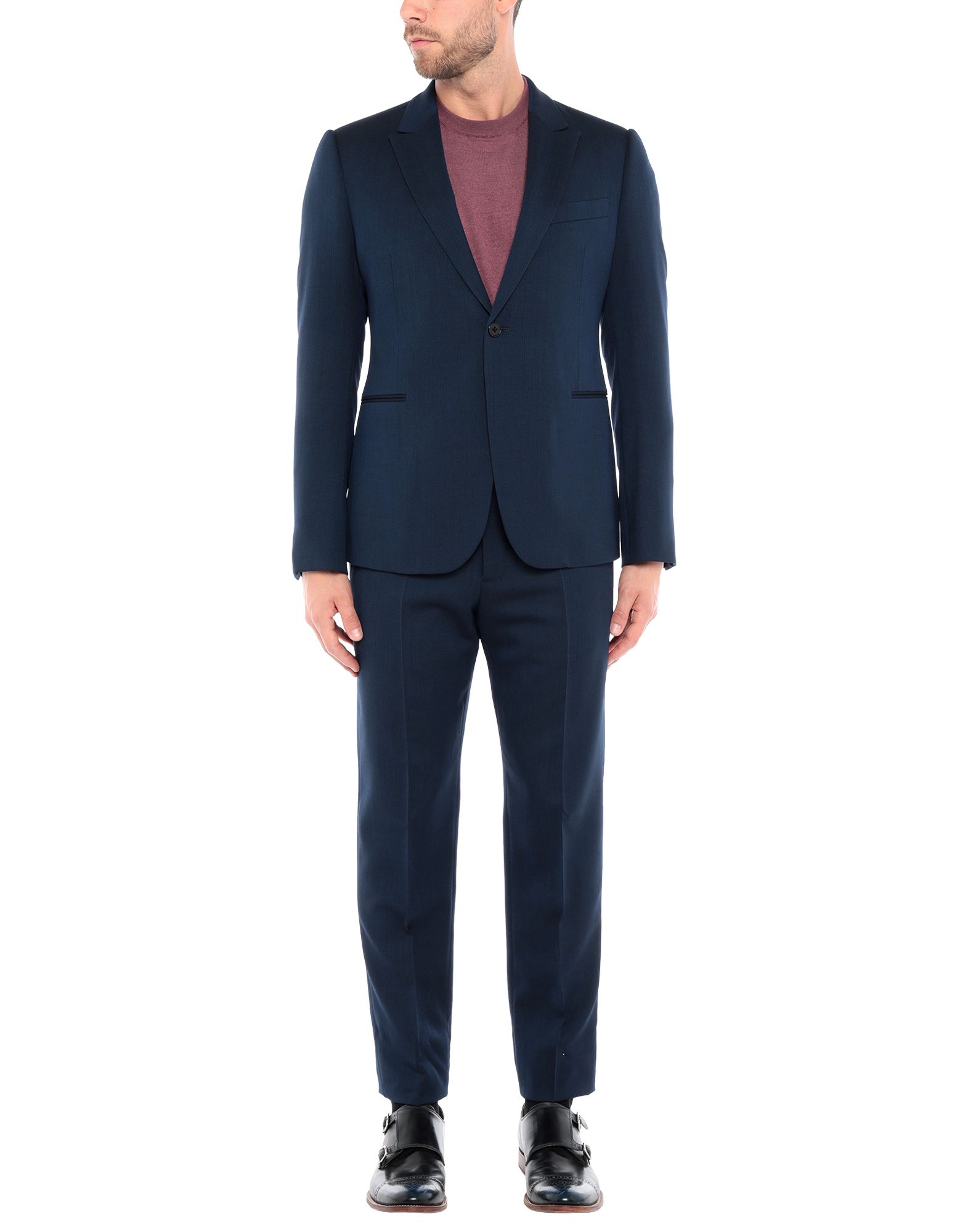 cool wool, no appliqués, basic solid color, multipockets, single chest pocket, button closing, lapel