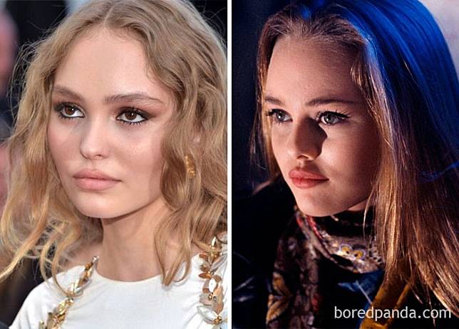 Lily-Rose Melody Depp dan Vanessa Paradis