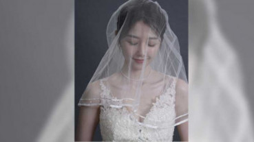 單身邵雨薇披婚紗曝喜訊 「希望大家好好期待我的婚禮」