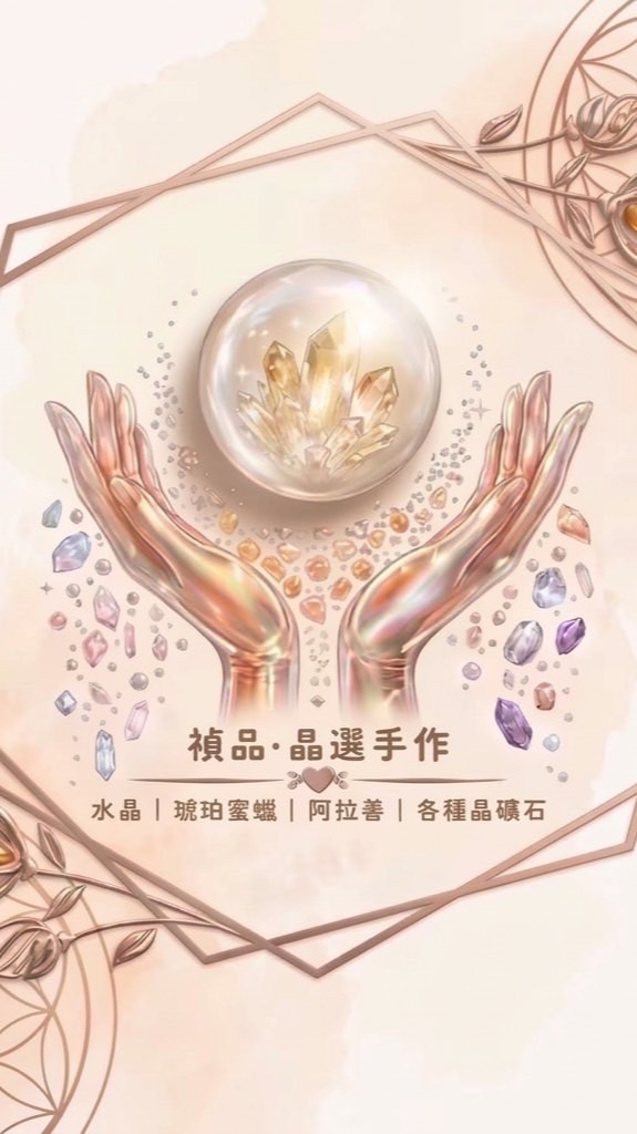 禎品💎 ｜水晶｜阿拉善｜琥珀蜜蠟｜各種晶礦石