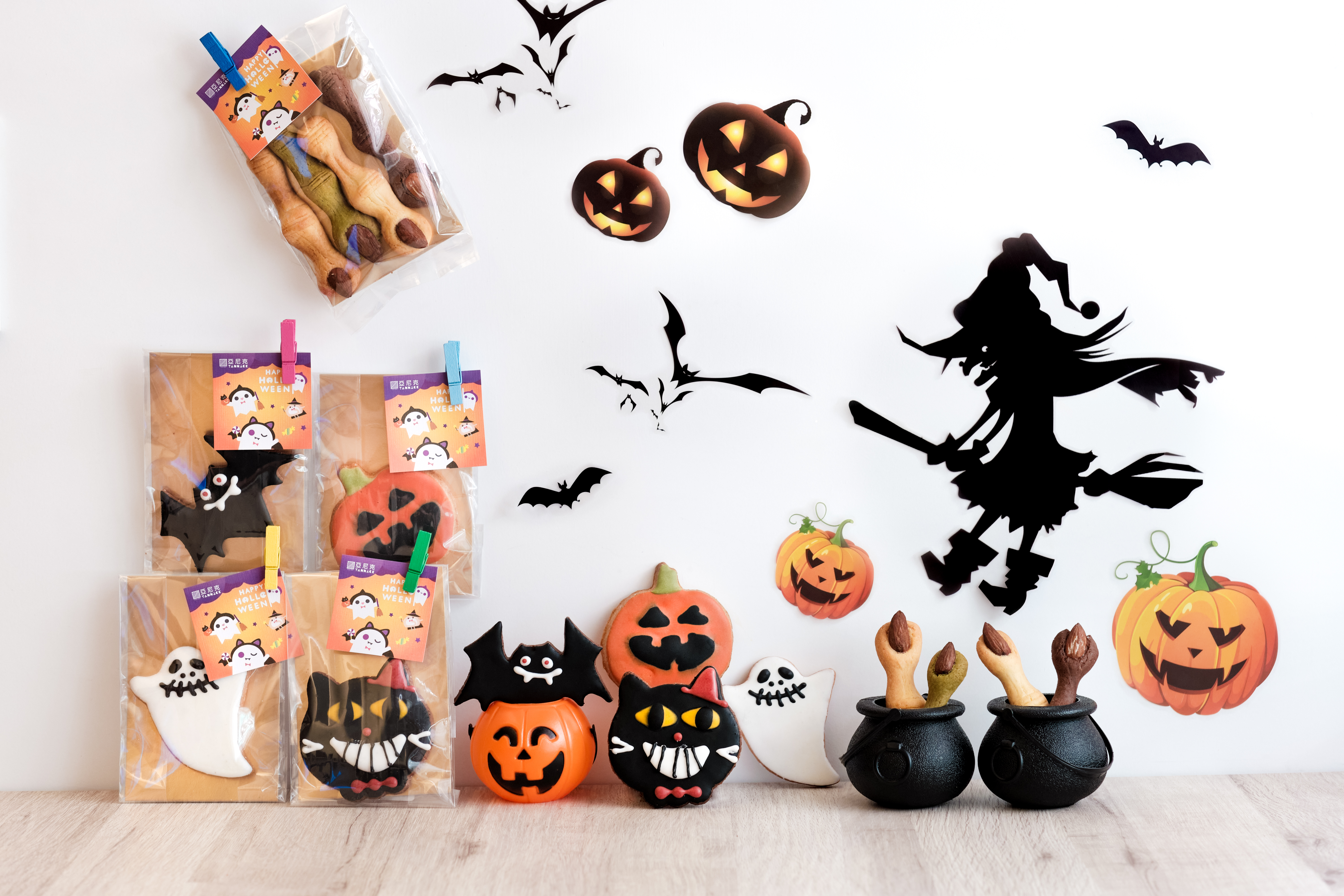 亞尼克推出「糖霜餅乾」、「魔幻指尖」是Trick or Treat必備選物(圖片提供/亞尼克蛋糕)