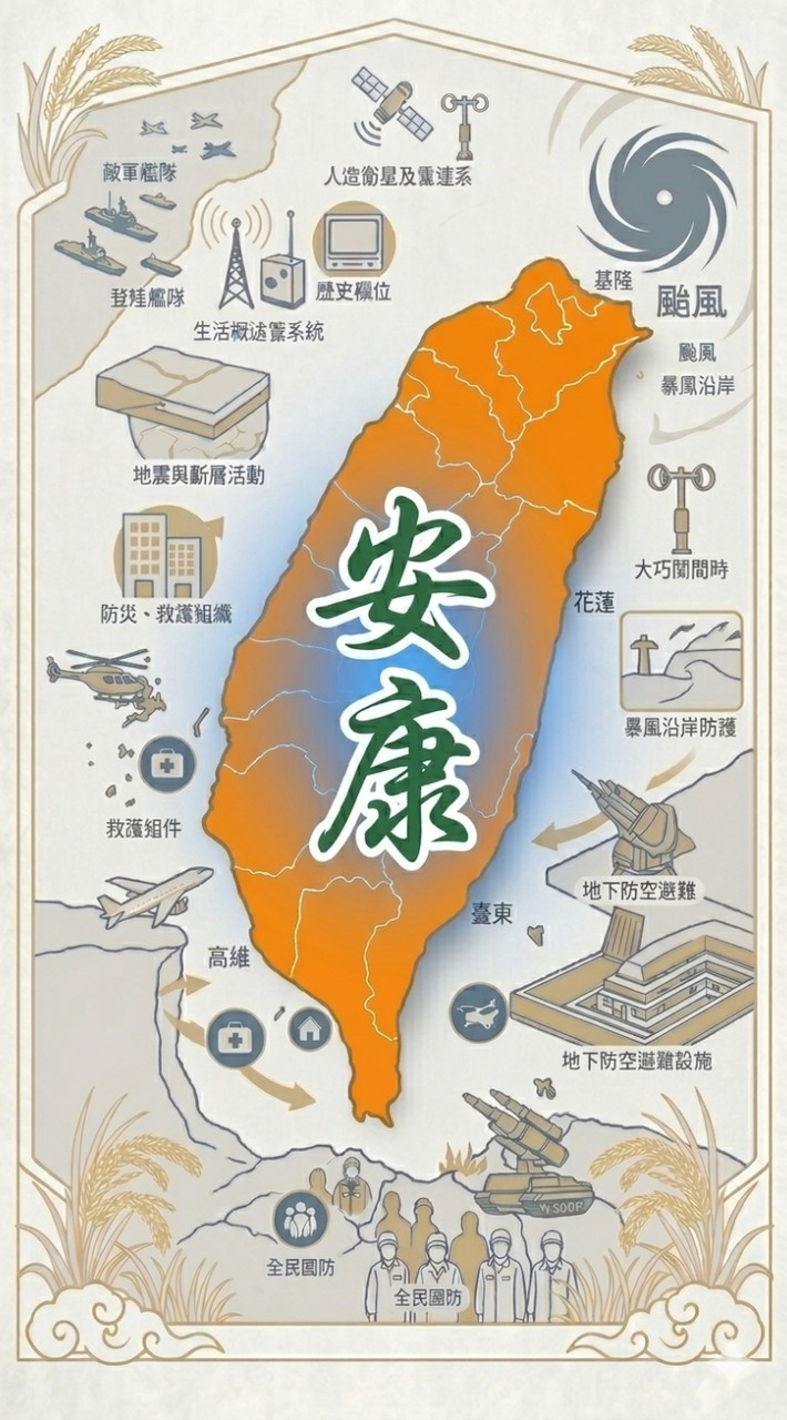 【【 安康台灣 】】  末日與防災準備者