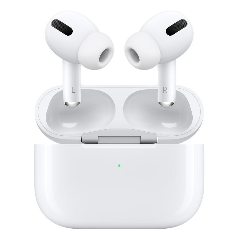 概覽 :巧妙，聽見新境界。AirPods Pro 的設計具備「主動式降噪」功能，讓人聲聲入耳更沉醉；「通透」模式則讓你可聽到周遭環境的聲音；你還可選擇合適尺寸，即使整天配戴也舒適。就像 AirPods