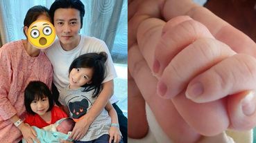 46歲「甄嬛」蔡少芬生了！老公張晉開心分享母子合照「泛紅素顏臉」 驚呆網友