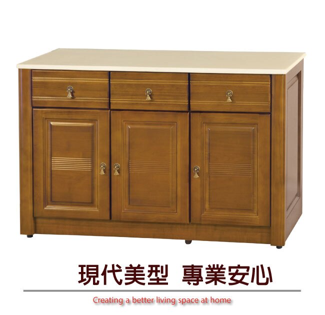 ★松木實木＋防蛀木心板★五金滑軌結構＋2cm雲紋石面★三抽屜＋開放式桌面＋三門櫃★專人送到府服務，免組裝免運費