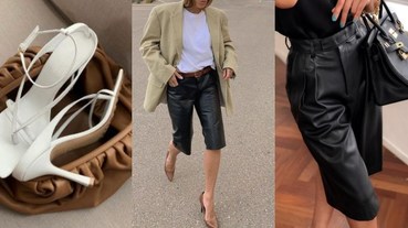 BV不只掀起雲朵包、方頭鞋風潮！更用這款顯瘦的「五分褲」讓所有歐美時髦OL全瘋搶？