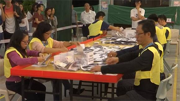 香港區選大翻盤 泛民派獲過半席次輾壓親中建制派