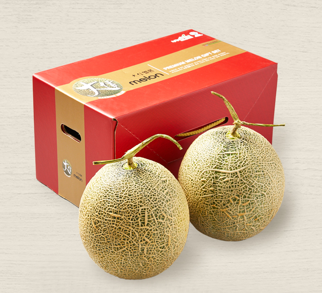 【新鮮屋 FRESCO】中秋預購 9/9 開始出貨-韓國哈密瓜禮盒(2入/盒)