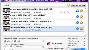ChrisPC Free VideoTube Downloader 免費YouTube 桌面版下載工具（支援絕大多影音網站）