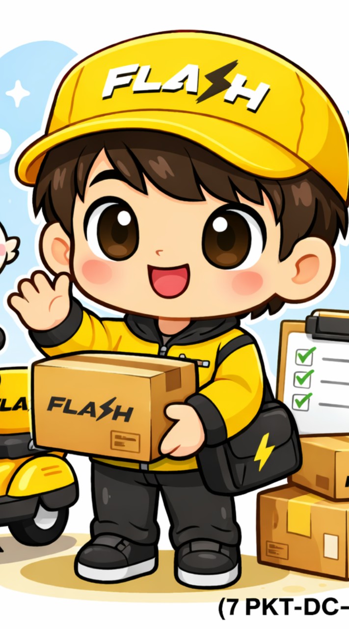 ตรวจเซ็คพัสดุของ Flash