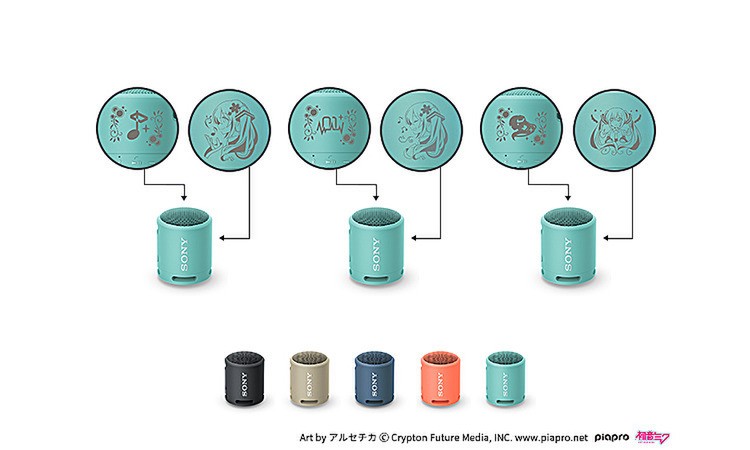 ソニーストアで“初音ミク”コラボの完全ワイヤレス＆Bluetooth