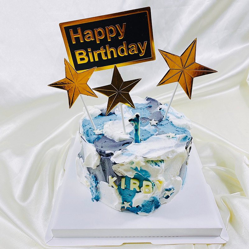 小宇宙 生日蛋糕 客製蛋糕 6 8吋 宅配