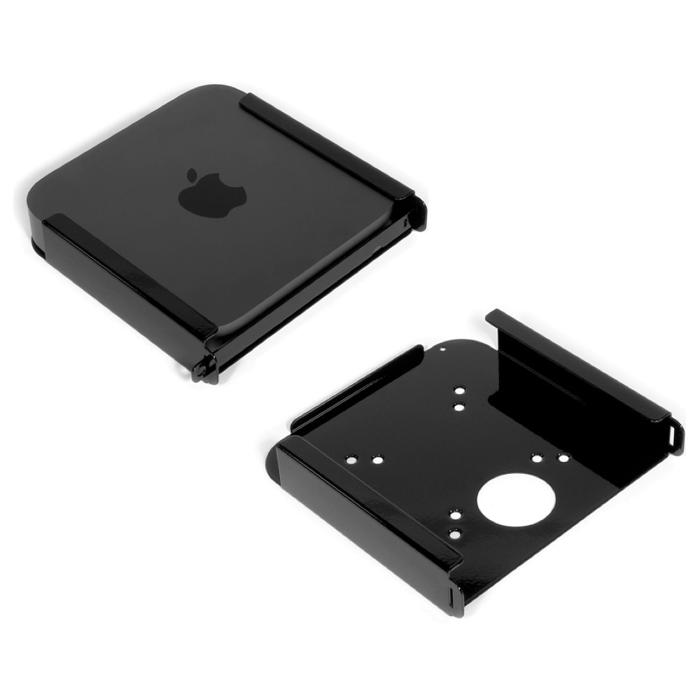 光隆科技代理的Sonnet MacCuff mini 2 VESA/Desk Mount for Mac mini支架● 可供安裝Mac Mini到液晶顯示器背面– 利用隨附的螺絲安裝到螢幕背面的VE