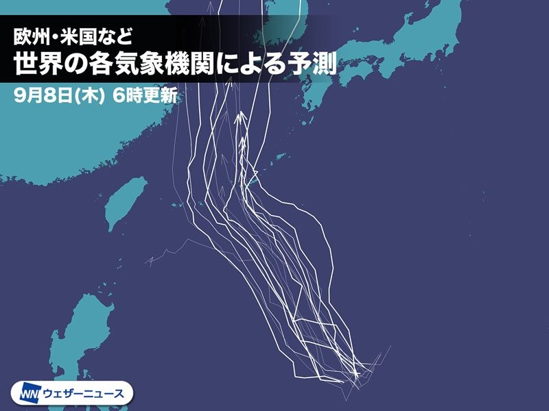 台風12号 ムイファー 発生 発達し沖縄方面に接近のおそれ ウェザーニュース