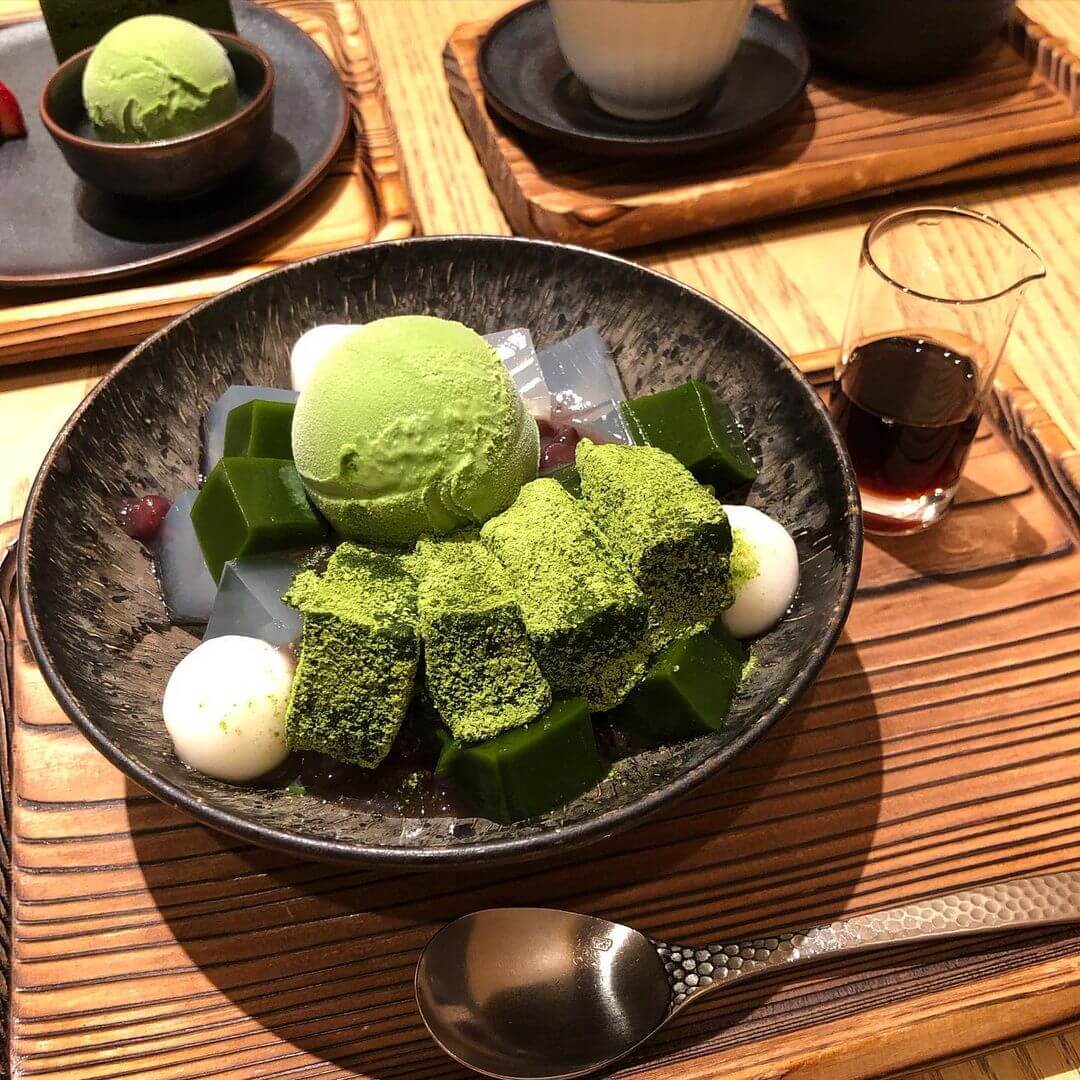 抹茶餡蜜