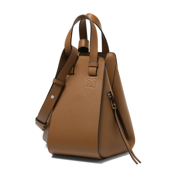 Ｌｏｅｗｅ LOEWE包女士387 30 S35 2011 2530肩膀在的手提包小HAMMOCK吊床TAN棕色