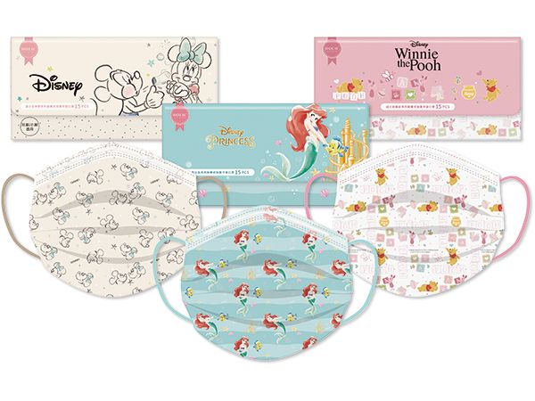 HOLIC~兒童防護口罩(盒裝15片入)迪士尼聯名口罩 款式可選 康丞製造【DS004142】